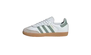 Samba OG GS "Cloud White Silver Green" JP5479