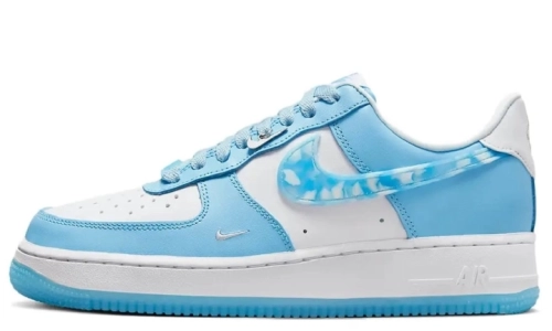 Air Force 1 - Nail Art Blue