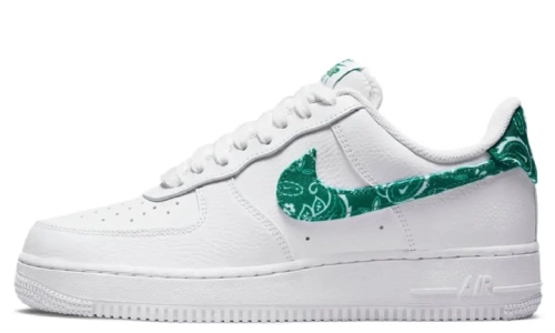 Air Force 1 - Green Paisley