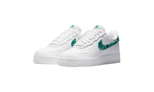 Air Force 1 - Green Paisley