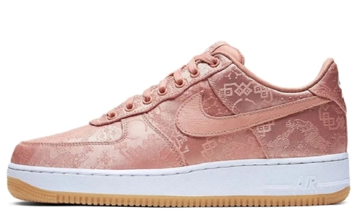 Air Force 1 - CLOT Rose Gold Silk