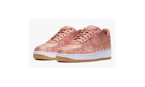 Air Force 1 - CLOT Rose Gold Silk