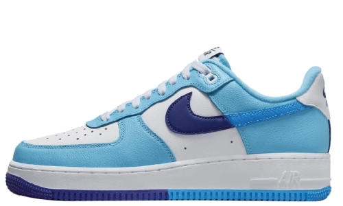 Air Force 1 - Split Light Photo Blue