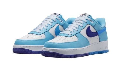 Air Force 1 - Split Light Photo Blue