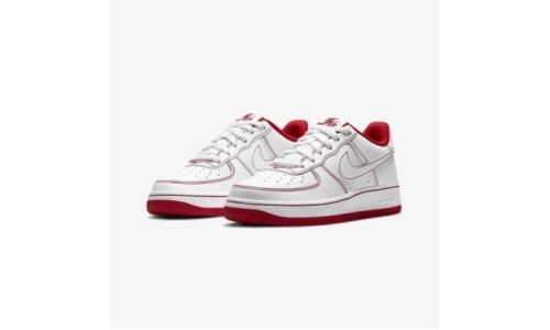 Air Force 1 - Contrast Stitch White/University Red