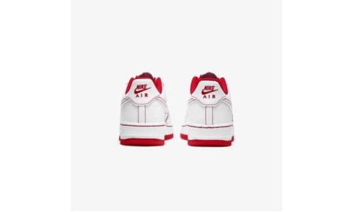 Air Force 1 - Contrast Stitch White/University Red