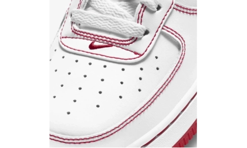 Air Force 1 - Contrast Stitch White/University Red