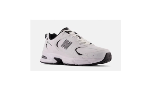 New Balance 530 - Leather White Black