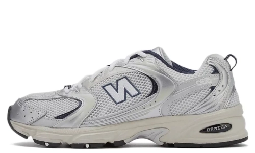 New Balance 530 - White Silver Navy