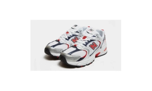 New Balance 530 - White Red Silver