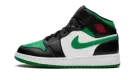 Air Jordan 1 Mid GS "Green Toe" 554725 067
