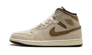 Air Jordan 1 Mid "Brown Elephant" DZ4129 102