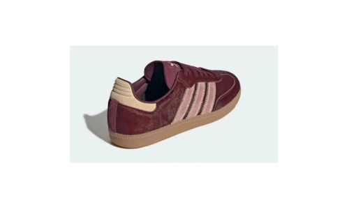 Samba OG - Sand Strata Maroon Pony