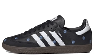 Samba OG - Embroidered Floral Black