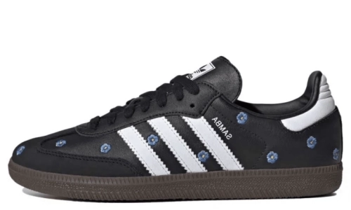 Samba OG - Embroidered Floral Black