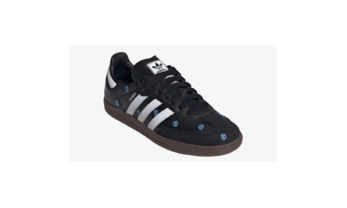 Samba OG - Embroidered Floral Black