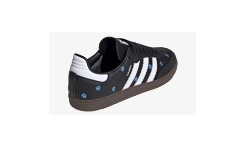 Samba OG - Embroidered Floral Black
