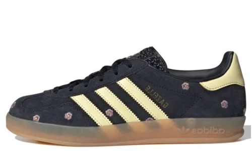 Gazelle Indoor - Floral Black Yellow