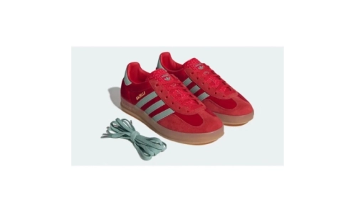 Gazelle Indoor - Better Scarlet Hazy Green