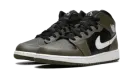 Jordan 1 Mid GS "Black White Olive" DQ8423 092