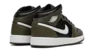 Jordan 1 Mid GS "Black White Olive" DQ8423 092