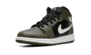 Jordan 1 Mid GS "Black White Olive" DQ8423 092