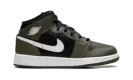 Jordan 1 Mid GS "Black White Olive" DQ8423 092