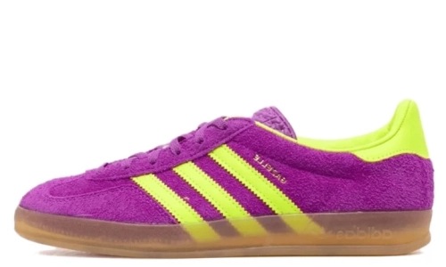 Gazelle Indoor - Shock Purple Yellow