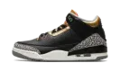 AIR JORDAN 3 WMNS "Black Cement Gold" CK9246 067