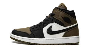AIR JORDAN 1 MID SE WMNS "Olive Toe" DV0427 301