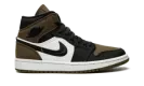 AIR JORDAN 1 MID SE WMNS "Olive Toe" DV0427 301