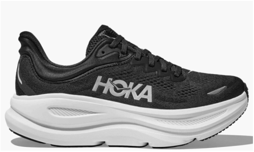HOKA Bondi 9 - Black/White