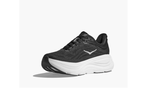 HOKA Bondi 9 - Black/White