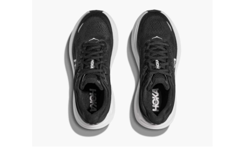 HOKA Bondi 9 - Black/White