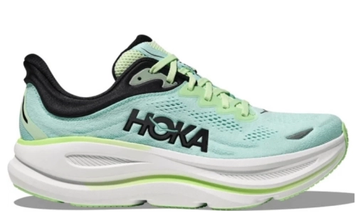 HOKA Bondi 9 - Luna Moth/Blue Spark