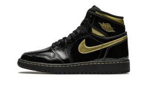 Air Jordan 1 Retro High OG GS "Black Metallic Gold" 575441 032