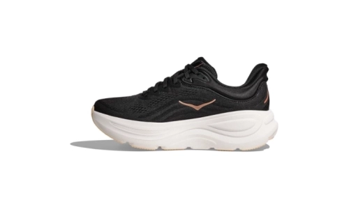 HOKA Bondi 9 - Black/Rose Gold