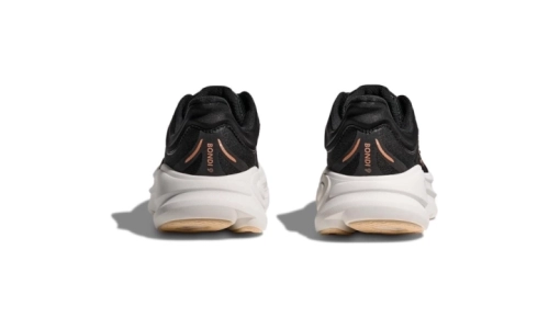 HOKA Bondi 9 - Black/Rose Gold