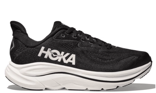 HOKA Clifton 10 - Black/White