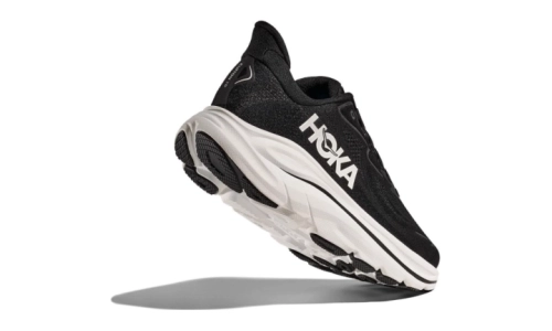 HOKA Clifton 10 - Black/White