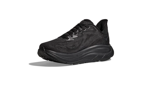 HOKA Clifton 10 - Black/Black