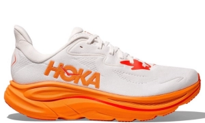 HOKA Clifton 10 - Frost/Orange Zest