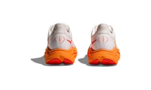 HOKA Clifton 10 - Frost/Orange Zest
