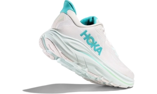 HOKA Clifton 10 - White/Cielo Blue