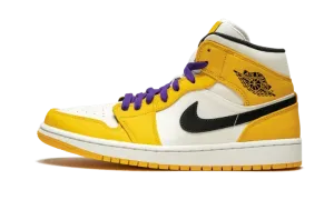 Air Jordan 1 Mid SE "Lakers" 852542 700