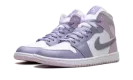 Jordan 1 Mid WMNS "Indigo Haze Doll White" BQ6472 510
