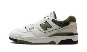 550 "White / Dark Olivine" BB550DOB