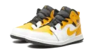 Jordan 1 Mid TD "White / University Gold"