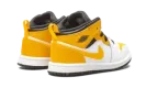 Jordan 1 Mid TD "White / University Gold"
