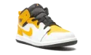 Jordan 1 Mid TD "White / University Gold"